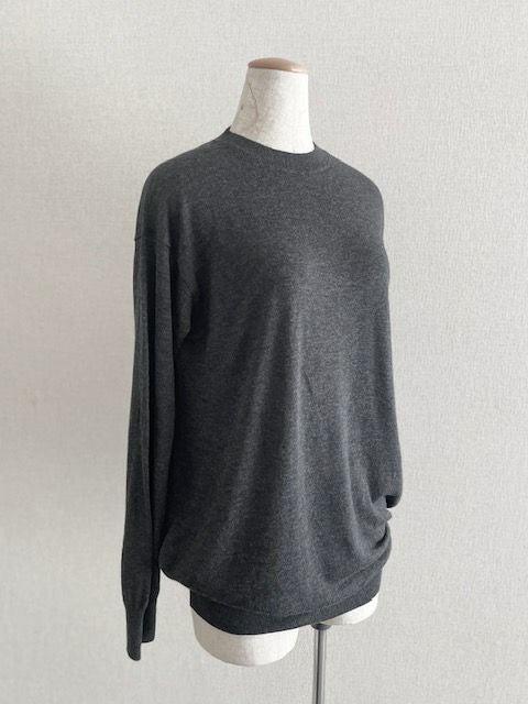 ハイゲージニット　クルーネック｜ユナヒカ