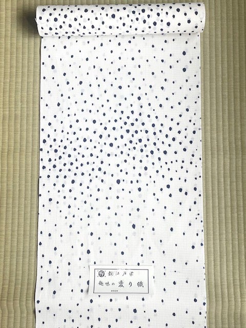 浴衣「点々」反物｜ユナヒカの浴衣